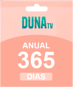recarga DUNA tv ANUAL